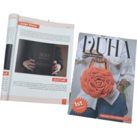 Service d'impression de livres en papier d'art de haute qualité, format personnalisé A3 A4 A5 A6, pour manuel, magazine, catalogue, brochure avec impression offset