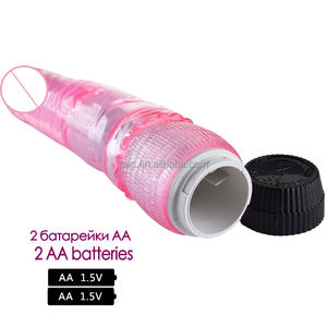 SacKnove tipo di batteria vibrante Tpe cristallo Vagina realistico pene bacchetta massaggiatore punto G vibratore Dildo adulto per le donne - Product Image 6