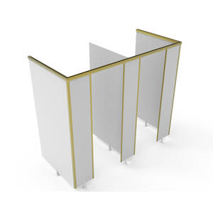 Profils en aluminium pour cloisons de toilettes, tolérance de 5 %, application en alliage pour la construction, faciles à nettoyer et à entretenir - Product Image 4