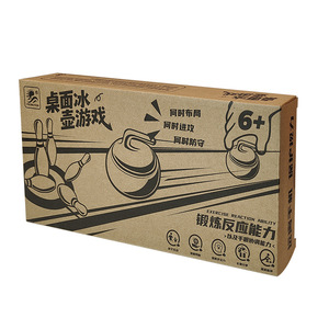 Jeu de boules de curling de table pour enfants, défi interactif parent-enfant, bowling et football de bureau - Product Image 5