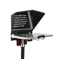 Téléprompteur Bestview T2 universel portable pour téléphone portable, tablette, appareil photo reflex numérique, pour l'enregistrement vidéo et la diffusion en direct