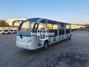 Aprobado City Sightseeing Bus Outdoor Tourist Electric Sightseeing Car Bus Electric Van para la venta - Product Image 3