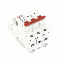 1P 2P 3P 4P Miniature Circuit Breaker MCB AC 1A 2A 3A 4A 5A 6A 10A 16A 20A 25A 32A 40A 50A 63A DIN Rail KNB2-63S1 CE CB IP20