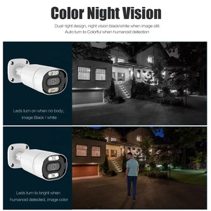 Cámara de Seguridad CCTV IP para Exteriores, 4MP, 5MP, 8MP, 4K, Micrófono Integrado, PoE Opcional, Cámara de Red para Hogar y Oficina - Product Image 2