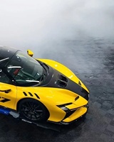 Untuk Ferrari SF90 Upgrade SF90XX Kit eksterior bergaya Track-Dry serat karbon