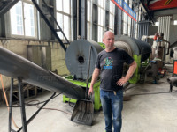 Four de carbonisation de bois à économie d'énergie, four de torréfaction rotatif continu, leader de l'industrie de la carbonisation, pour la production de charbon actif à partir de balles de riz