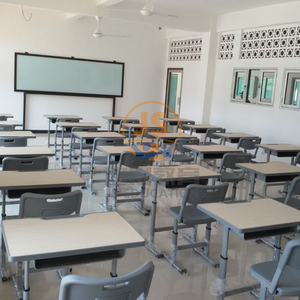 Regolabile Scrivania E Sedia per Gli Studenti di Economia di Spazio di Scuola Mobili - Product Image 2