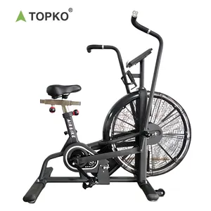 TOPKO Indoor Adult Exercise Wind Resistance Bicycle Household Commercial Gym Sports Fat Reducing Fan Spinning Bike