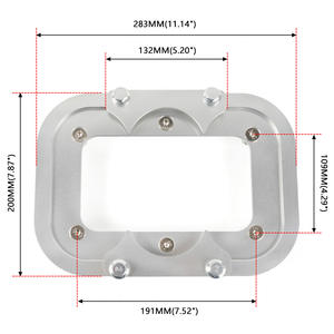 Soporte de Fijación de Bandeja de Batería de Aleación de Aluminio para Modificación de Automóviles, Compatible con <span class=keywords><strong>Optima</strong></span> D34/78 - Product Image 2