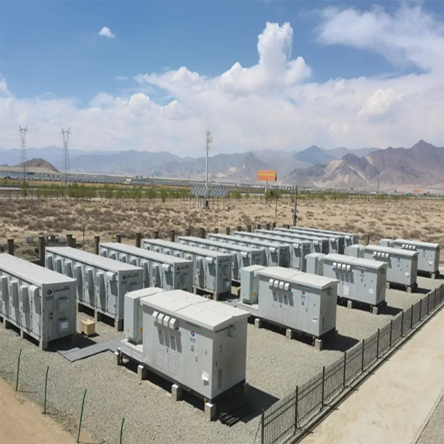 Grid Energy Storage Air-cooling 40 container ESS Lithium Battery Solar Generator Power Station