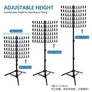ขาตั้งวิกแบบพกพาใหม่, ขาตั้งถักผม, ขาตั้งถักผมแบบตั้งพื้นปรับระดับได้, สำหรับร้านทำผม, ขายส่งจากโรงงาน - Product Image 5