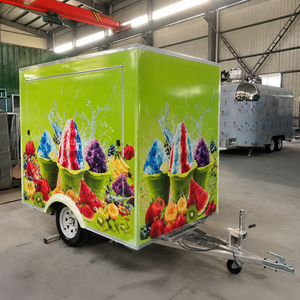 Carrinho de Café Dobrável, Food Trucks, Trailer de Comida, Food Truck com Cozinha Completa, Carrinho de Sorvete, Trailer Móvel, Foodtruck - Product Image 1