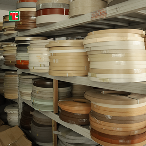 Tùy chỉnh tự nhiên Veneer đen óc chó trắng sồi da 0.5mm cạnh gỗ dải - Product Image 5