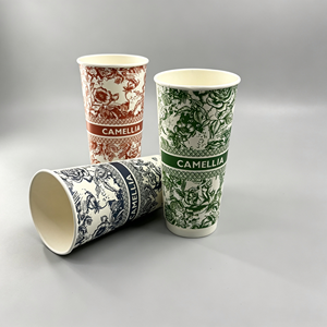 Fournisseur de gobelets en papier enduits de PE, en pâte de bois vierge, de qualité alimentaire, étanches, de taille personnalisée, pour boissons chaudes, en gros - Product Image 5