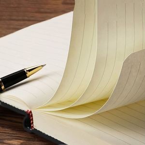 Embossed Logo A5 A4 B5 Loose Polyurethane Leather Hardcover Spiral Bound Address <b>Book</b> Classic Premium Thick Lining Pages 80 - Product Image 2