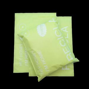 Bolsa de Envío Biodegradable con Logotipo Personalizado para Portal de Ventas de Mercado Digital, Paquete de Inventario de Carga Postal - Product Image 1