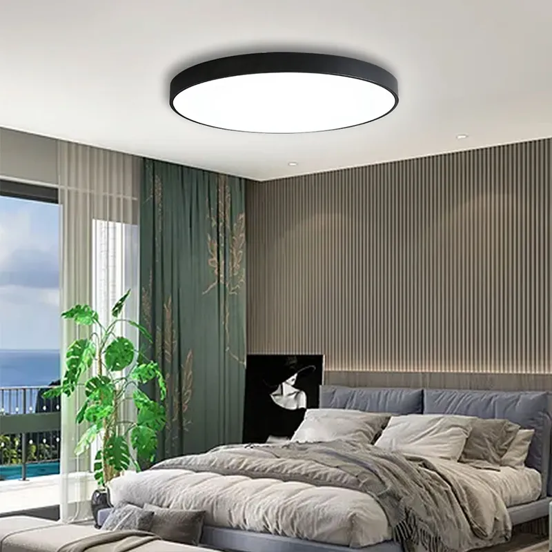 Süper İnce ayarlanabilir yüzey montaj Led ışık fikstürü tavan lambası yatak odası mutfak için modern led tavan lambası
