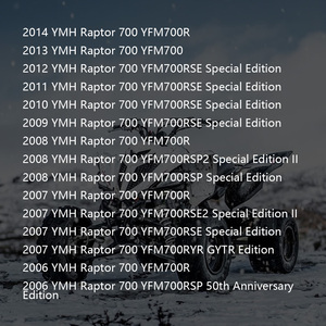 Juego Completo de Juntas de Motor, Sellos de Válvulas, Compatible con YAMAHA <span class=keywords><strong>RAPTOR</strong></span> <span class=keywords><strong>700</strong></span> 2006-2014, Piezas para ATV, UTV y Buggy - Product Image 2