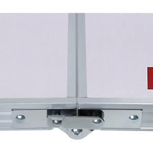 Personalizado 8 pies de largo de aluminio plegable diseño moderno portátil muebles de exterior fácil de llevar para juegos de fiesta cerveza Pong mesa de juego - Product Image 4