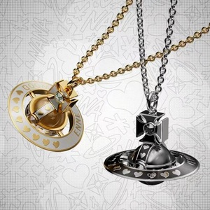 Collana con Ciondolo Pianeta Orb [Collaborazione NANA] della VVN Empress Vivienne, Girocollo Minimalista di Lusso per Donne - Product Image 1
