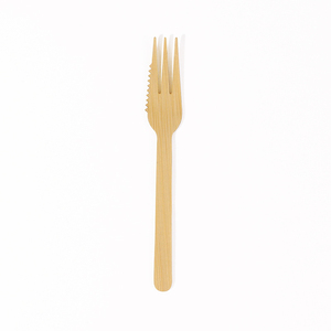 Ensemble de couverts jetables en bambou écologiques de taille personnalisée, fourchettes, couteaux, cuillères, vaisselle de voyage, qualité alimentaire, sûrs - Product Image 4