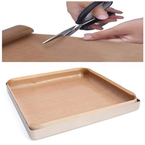 Prix réduits Feuilles <span class=keywords><strong>de</strong></span> PTFE résistantes à la chaleur antiadhésives découpables Feuilles <span class=keywords><strong>de</strong></span> <span class=keywords><strong>cuisson</strong></span> réutilisables Revêtements <span class=keywords><strong>de</strong></span> tapis <span class=keywords><strong>de</strong></span> <span class=keywords><strong>cuisson</strong></span> Toile cirée <span class=keywords><strong>Feuille</strong></span> <span class=keywords><strong>de</strong></span> transfert - Product Image 6