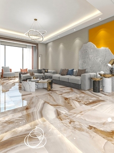 Fábrica de Foshan, Azulejos de Cerámica Profesionales Esmaltados y Pulidos, Pisos de Cerámica, Porcelanato, Baldosas de Mármol - Product Image 6