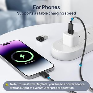 27W 30W siêu nhanh sạc loại C <span class=keywords><strong>Adapter</strong></span> USB-C nữ để USB2.0 Nam OTG Thương hiệu Mới USB C điện thoại Sạc chuyển đổi nhôm - Product Image 2
