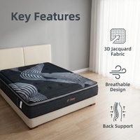 Hochwertige Memory-Schaum-Matratzen Schlafmatratze Hotel Doppel- und Kingsize-Federkernmatratzen 140x200 für Hotel, Zuhause und Schlafzimmer