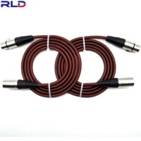Connecteur de câble Xlr mâle 3 pôles de qualité supérieure pour Neutrik avec boîtier en nickel et contacts argentés