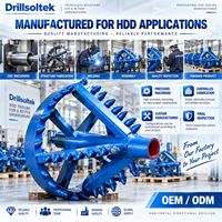 Ouvre-trou rotatif pour forage directionnel horizontal (HDD) et installation souterraine sans tranchée