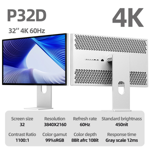 Kuycon P32D <span class=keywords><strong>Monitor</strong></span> da 32 Pollici con Schermo Super-Ampio, Risoluzione <span class=keywords><strong>4K</strong></span> 5K, Frequenza di Aggiornamento 60Hz per Gaming e PC Desktop - Product Image 5
