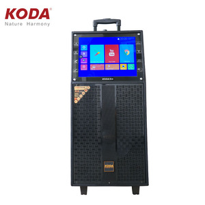 Koda sân khấu hiệu suất dòng mảng xách tay hoạt động chuyên nghiệp Karaoke loa với Mic và <span class=keywords><strong>Bluetooth</strong></span> - Product Image 3