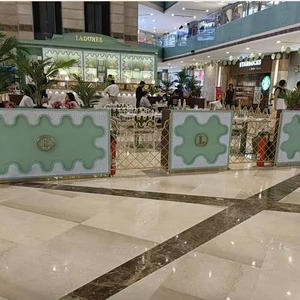 Kiosco de Lujo para Centro Comercial, Stand de Exhibición Personalizado, Diseño Interior Decorativo para Tienda Pop-Up, Configuración para Promoción de Marca - Product Image 1