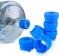 Tapones de Repuesto de Silicona de Grado Alimenticio para Botellas de Galón y Dispensadores de Agua de 55 mm, Marca Shanghai