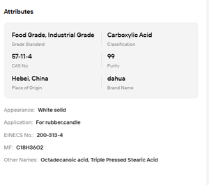Food & Industrial Grade Stearic Acid 99% White Powder <b>Bulk</b> Supply for Soap & <b>Candle</b> Making - Product Image 6