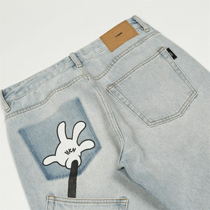 <span class=keywords><strong>2022</strong></span> Designer En Gros Personnalisé Jeans Qualité Hommes Jeans Denim Jeans Mode <span class=keywords><strong>2023</strong></span> - Product Image 4