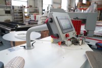 Macchina Bordatrice per Mobili, Bordatrice Curva per Porte di Armadi, Lavorazione Bordi in MDF, PVC e ABS