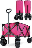 Chariot de plage robuste pliable pour l'extérieur