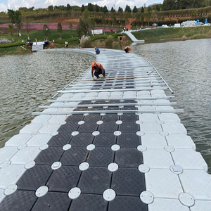 Plataforma Flotante Modular de Plástico para <span class=keywords><strong>Lago</strong></span> con Barandillas - Product Image 6
