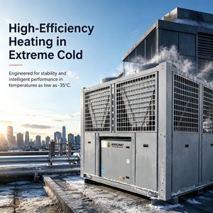 Unidad de Bomba de Calor de Aire Comercial Todo en Uno para Calefacción y Refrigeración para Hoteles y Escuelas, Eficiente Energéticamente, Reduce el Consumo de Energía - Product Image 1