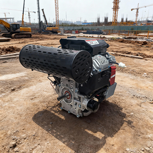 Motor de Gasolina de 2 Cilindros OHV de 27 HP y 744 cc de Calidad Premium con Arranque Eléctrico para Desbrozadora/Partidor de Troncos - Product Image 3