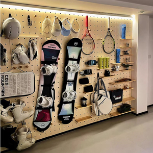 Étagères murales de présentation pour équipements sportifs, rangement pour planches de <span class=keywords><strong>ski</strong></span>, <span class=keywords><strong>raquettes</strong></span> de tennis et organisateur d'équipement - Product Image 1