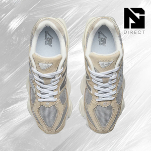 New Balance 9060 'Incense Raincloud Arid Stone' Men's Retro Running Shoes Beige Mesh Breathable Lace-up Walking Style Sneakers - Product Image 3