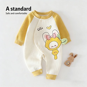 Tutina per Neonati con Motivi Cartoon, Calda e Confortevole, Abbigliamento Unisex Autunno-Inverno, Vendita all'Ingrosso - Product Image 5