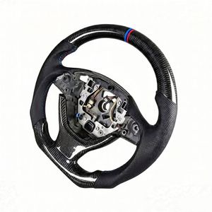 Volant en cuir et fibre de carbone pour MINI Countryman/<span class=keywords><strong>Cooper</strong></span>/Clubman/Convertible/<span class=keywords><strong>John</strong></span> <span class=keywords><strong>Cooper</strong></span> <span class=keywords><strong>Works</strong></span> - Product Image 2