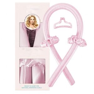 Hot Sale Satin Heatless DIY Hair Curler Soft Sleep Hair Rollers Set Curling Rod Headband with Scrunchies and Clip - Product Image 1
