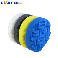 EVERTOOL Kit de Almohadillas de Espuma para Pulir y Encerar Coches de 150mm, Almohadillas Versátiles para Detallado Automotriz para Pulidoras Rotativas y de Doble Acción