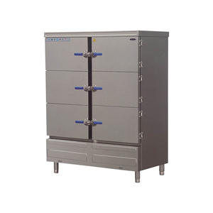 Armoire de cuisson vapeur électrique <span class=keywords><strong>Yu</strong></span> <span class=keywords><strong>Wang</strong></span> de type split, chariot de cuisson vapeur, chauffage 360°, contrôle intelligent de la température pour les écoles - Product Image 1