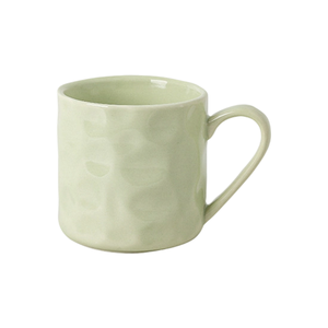 Tasse à café en céramique colorée <span class=keywords><strong>de</strong></span> 10oz avec motif en relief vente chaude blanc rose vert gris tasses <span class=keywords><strong>de</strong></span> couleur - Product Image 6